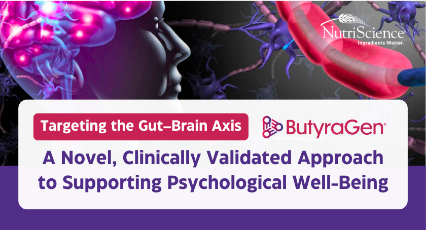 Targeting the Gut–Brain Axis: A Novel, Clinically Validated Approach to Supporting Psychological Well-Being
